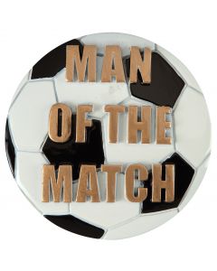 Zierscheibe Fußball Man of the Match