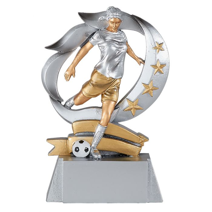 Fußball 3D Pokal Frau