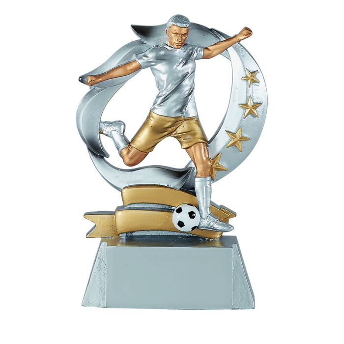 Fußball 3D Pokal Mann